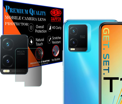 DAFFIN Back Camera Lens Glass Protector for vivo T1X(Pack of: 1)