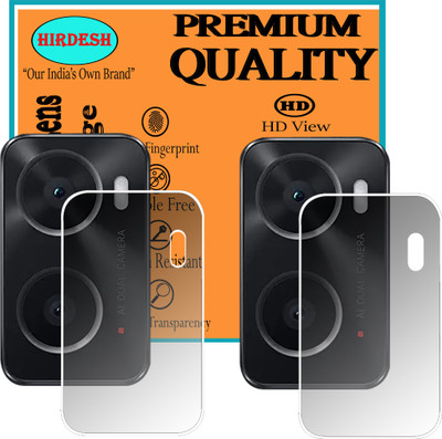 HIRDESH Back Camera Lens Glass Protector for OPPO A76(Pack of: 2)