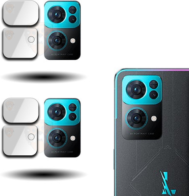 Hi-Cam Back Camera Lens Glass Protector for - Oppo Reno 7 Pro 5G(Pack of: 2)