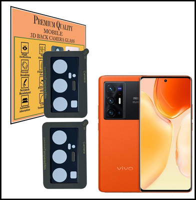 DAFFIN Back Camera Lens Glass Protector for Vivo X70 Pro+(Pack of: 2)