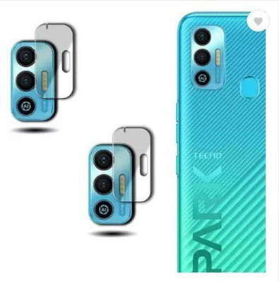 LIGHTWINGS Back Camera Lens Glass Protector for Camera Lens Protector for Tecno Spark 7T (Pack of 2)(Pack of: 2)