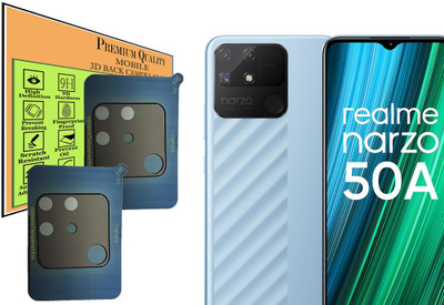 HIRDESH Back Camera Lens Glass Protector for Realme Narzo 50A(Pack of: 2)