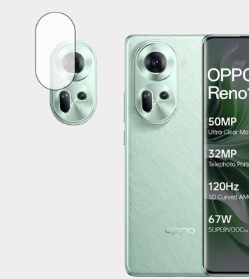 EJZATI Back Camera Lens Glass Protector for OPPO RENO 11 5G, BACK CAMERA LENS PROTECTOR(Pack of: 1)