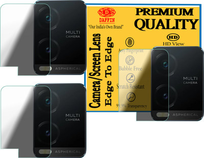 DAFFIN Back Camera Lens Glass Protector for Vivo T1X,Y33S,Y33T,Y21,Y21E,Y33G,Y21A,Y21G,Y21T(Pack of: 3)