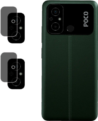 EJZATI Back Camera Lens Glass Protector for POCO C55(Pack of: 2)