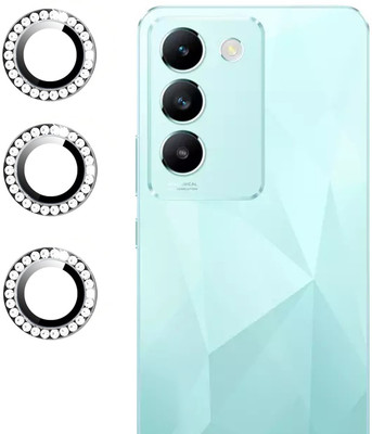 Oncraves Back Camera Lens Ring Guard Protector for vivo T3 5G Diamond Camera Ring(Pack of: 1)