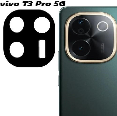 ALKSTORE Back Camera Lens Glass Protector for vivo T3 Pro 5G, IQOO Z9S PRO 5G(Pack of: 1)