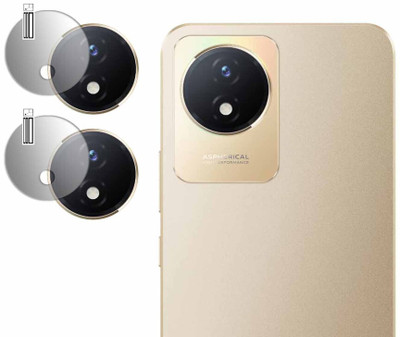 HIRDESH Back Camera Lens Glass Protector for Vivo Y02t(Pack of: 2)