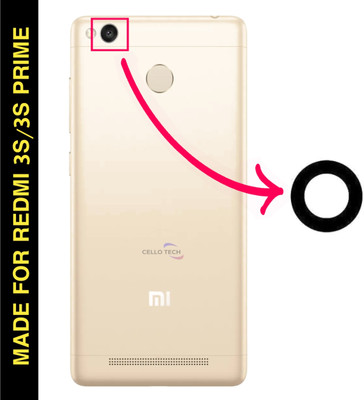 CELLO TECH Back Camera Lens Glass Protector for MI REDMI 3S, MI REDMI 3S PRIME(Pack of: 1)