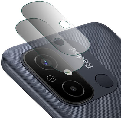 DOUMOF Back Camera Lens Glass Protector for Redmi 12C.(Pack of: 2)