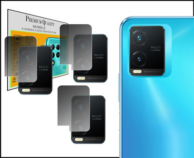 Ychroze Back Camera Lens Glass Protector for Vivo T1X(Pack of: 3)