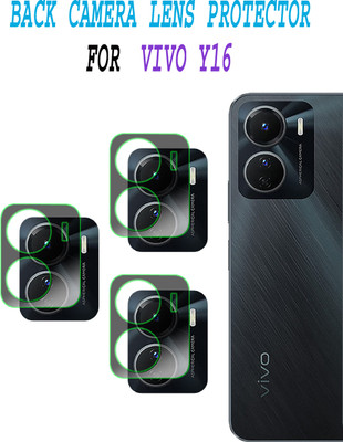EJZATEX Back Camera Lens Glass Protector for VIVO Y16(Pack of: 3)