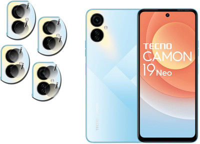 EZGER Back Camera Lens Glass Protector for Tecno Camon 19 Neo(Pack of: 4)