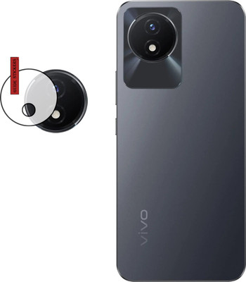 EJZATI Back Camera Lens Glass Protector for VIVO Y02, BACK CAMERA LENS(Pack of: 1)
