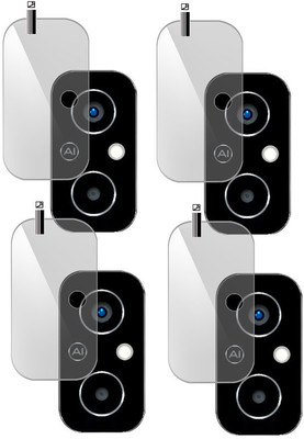 Daffin Back Camera Lens Glass Protector for POCO C55(Pack of: 4)