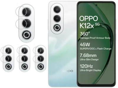 ISAAK Back Camera Lens Glass Protector for OPPO K12x 5G(Pack of: 4)