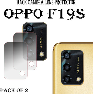 EJZATI Back Camera Lens Glass Protector for OPPO F19s(Pack of: 2)