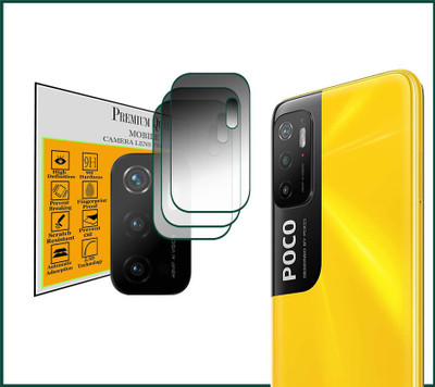Ychroze Back Camera Lens Glass Protector for POCO M3 Pro 5G(Pack of: 3)