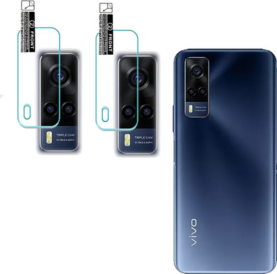 EJZATEX Back Camera Lens Glass Protector for VIVO Y53s, CAMERA LENS(Pack of: 2)
