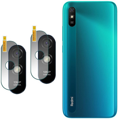 Hideous Back Camera Lens Glass Protector for Redmi 9A(Pack of: 2)