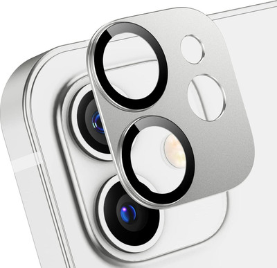 Mobilive Back Camera Lens Ring Guard Protector for iPhone 11 Edge to Edge Metal Protection, HD Clear, 9H Hardness(Pack of: 1)