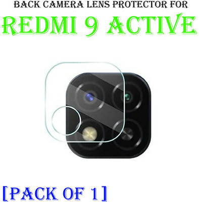 HIRDESH Back Camera Lens Glass Protector for Redmi 9 Active(Pack of: 1)