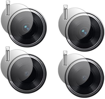 DOUMOF Back Camera Lens Glass Protector for Redmi 11 Prime 5G MOBILE CAMERA(Pack of: 2)