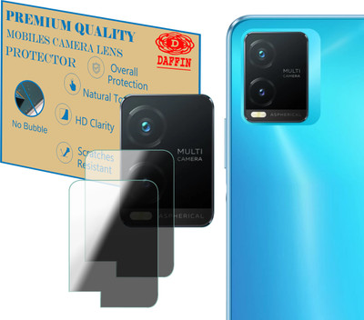 DAFFIN Back Camera Lens Glass Protector for vivo T1X(Pack of: 2)