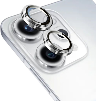 MOBCART Back Camera Lens Glass Protector, Camera Lens Ring Guard Protector for Oppo Reno 14 5G – 9H Tempered Glass, HD Clarity, Scratch-Resistant, Silver Ring(Pack of: 2)