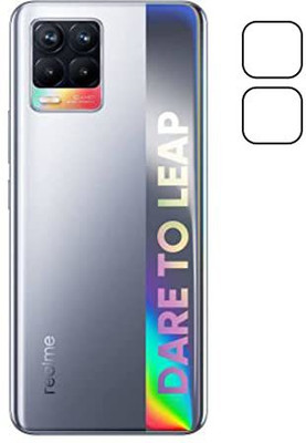 LIGHTWINGS Back Camera Lens Glass Protector for Back Camera lens protector for Realme 8 Pack of 2(Pack of: 2)