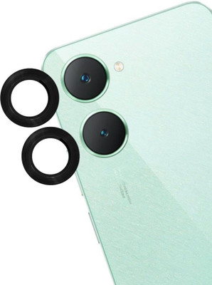 Casesily Back Camera Lens Ring Guard Protector for Vivo Y18E Black(Pack of: 2)