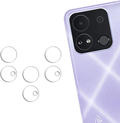 SOMTONE Back Camera Lens Glass Protector for itel A04 CAMERA LENS PROTECTOR(Pack of: 3)