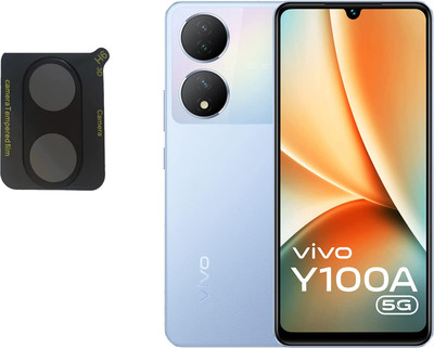 EJZATI Back Camera Lens Glass Protector for vivo Y100 5G, BACK CAMERA LENS PROTECTOR(Pack of: 1)