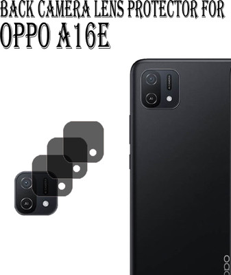 EJZATI Back Camera Lens Glass Protector for OPPO A16E(Pack of: 3)