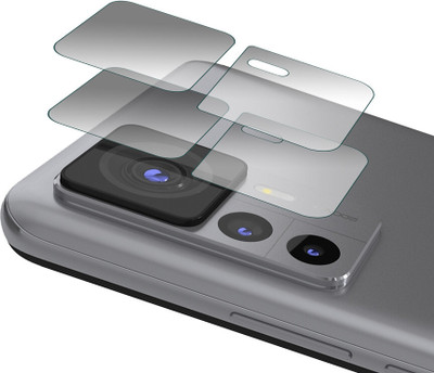 YCHROZE Back Camera Lens Glass Protector for Xiaomi 12T Pro CAMERA LENS(Pack of: 2)