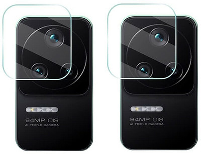 HIDEOUS Back Camera Lens Glass Protector for POCO F4 5G(Pack of: 2)