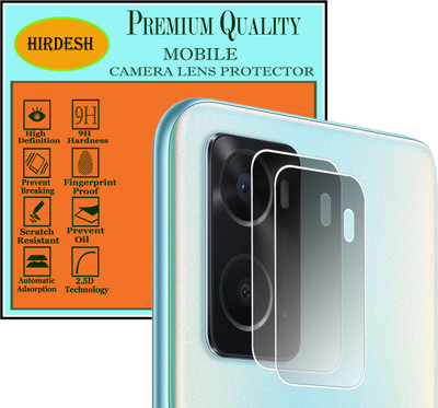HIRDESH Back Camera Lens Glass Protector for OPPO A76(Pack of: 2)