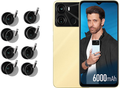 EZGER Back Camera Lens Glass Protector for Itel P40(Pack of: 4)