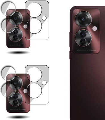 Hi-Cam Back Camera Lens Glass Protector for Oppo F25 Pro(Pack of: 2)