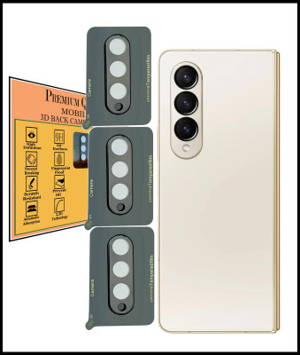 HIRDESH Back Camera Lens Glass Protector for Samsung Galaxy Z Fold 4(Pack of: 3)