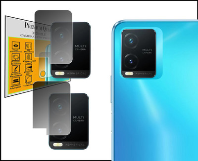 Hideous Back Camera Lens Glass Protector for Vivo T1X(Pack of: 2)