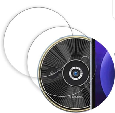 DOWRVIN Back Camera Lens Glass Protector for POCO C61 CAMERA LENS (PACK OF 2)(Pack of: 2)