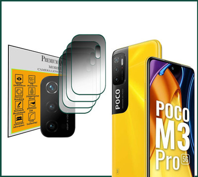 Ychroze Back Camera Lens Glass Protector for POCO M3 Pro 5G(Pack of: 4)
