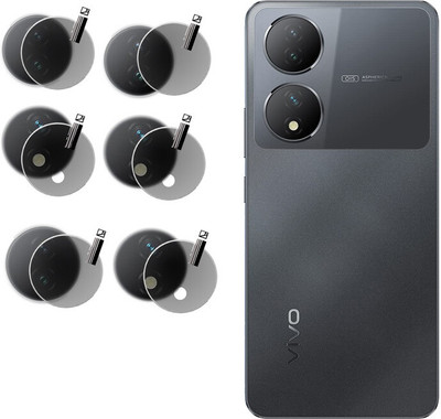 DAFFIN Back Camera Lens Glass Protector for Vivo Y100 5G(Pack of: 3)