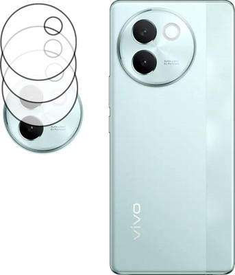 EJZATI Back Camera Lens Glass Protector for VIVO V30E 5G, BACK CAMERA LENS PROTECTOR(Pack of: 5)