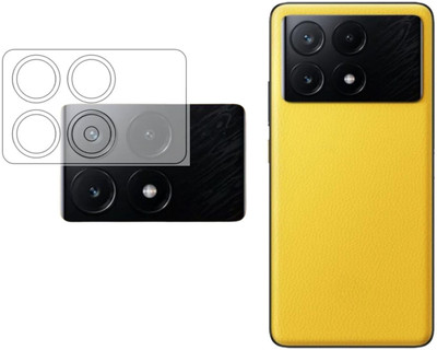 ISAAK Back Camera Lens Glass Protector for Poco X6 Pro(Pack of: 1)