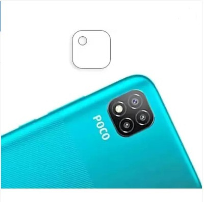 LIGHTWINGS Back Camera Lens Glass Protector for Back Camera Lens POCO C3 (Pack of 1)(Pack of: 1)