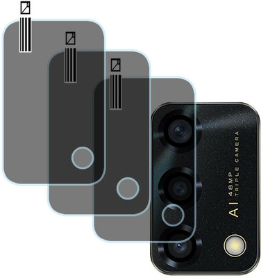 YCHROZE Back Camera Lens Glass Protector for OPPO F19s(Pack of: 3)