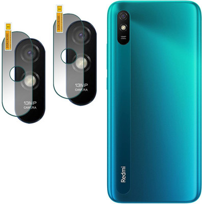 DAFFIN Back Camera Lens Glass Protector for Redmi 9A(Pack of: 2)
