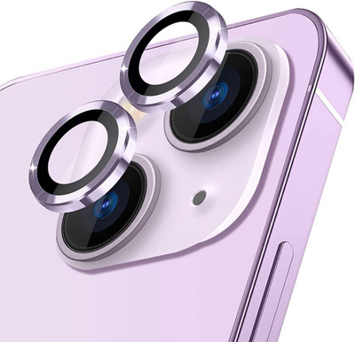 A3sprime Back Camera Lens Glass Protector for Apple iPhone 14, 14 Plus, iPhone 15, 15 Plus(Pack of: 2)